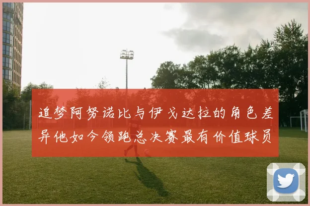 追梦阿努诺比与伊戈达拉的角色差异他如今领跑总决赛最有价值球员